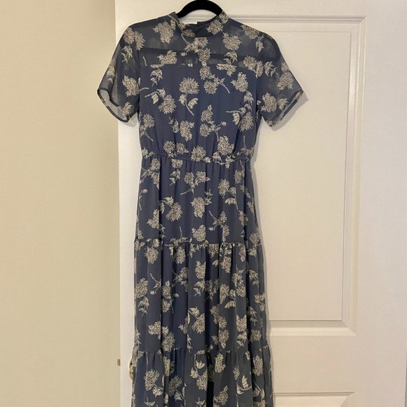 Lulus Floral Dressed Up Midi Dress - Picture 3 of 5